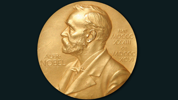图为诺贝尔奖章。（图片来源：公有领域）