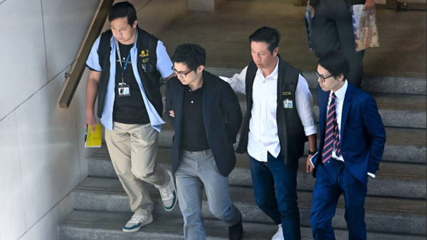 香港网红林作因参与宣传JPEX虚拟货币18日被警方逮捕。（图片来源：HKDJY）