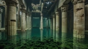 水下發現兩千年前的神廟遺址埃及曾有希臘神殿(圖)