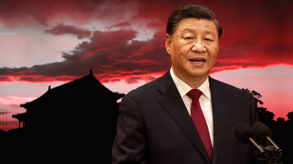 习近平反腐十年，但中共官场却“越反越腐”。（图片来源：看中国合成）