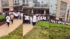 「九二大起義」河南一高級中學爆5千學生抗議遊行(組圖)