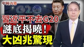 習近平不去G20謎底揭曉習近平特殊日子罕見凶兆出現(視頻)