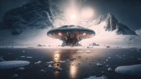 南极洲神秘事件UFO交通管制中心(图)