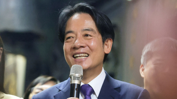 图为台湾民进党候选人赖清德。（图片来源：Getty Images）