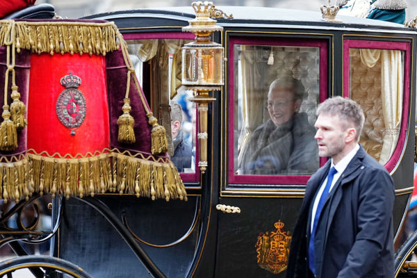 丹麦女王玛格丽特二世（Queen Margrethe II）退位