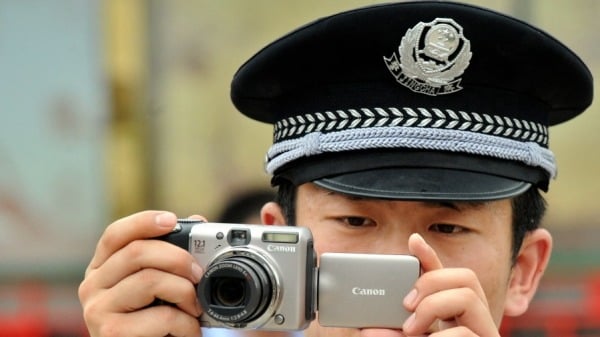 中國警察示意圖