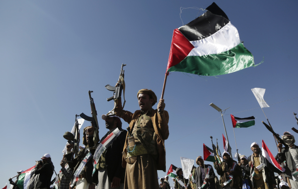 也门叛军“胡塞运动”武装分子