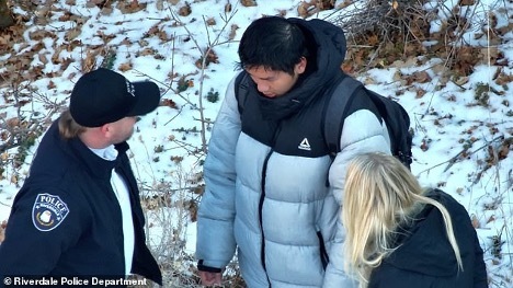 新年前夜，猶他州警方救出了一名 17 歲的中國交換生，他被犯罪份子說服逃離美國寄宿家庭，將自己限制在雪山上方的一個帳篷裡。