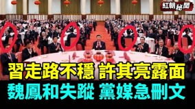 习慰问老军头走路不稳许其亮露面魏凤和失踪(视频)