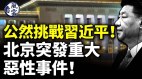 公然挑战习近平北京突发重大恶性事件(视频)