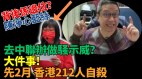 抗议李家超“软对抗”蓝丝陈净心做秀示威(视频)