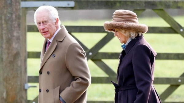 英國國王查理三世和王后卡米拉（Camilla）