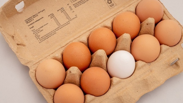 鸡蛋的外壳颜色跟其营养价值是没有直接关联的。