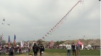 华府风筝节在春日和风中引来了大批民众参与(图)