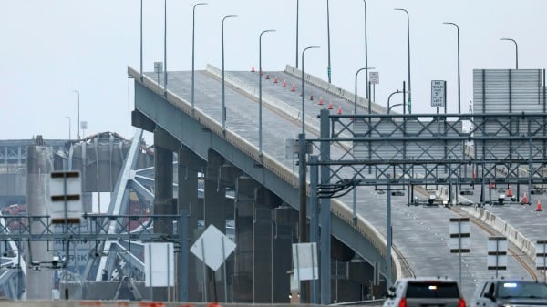 巴爾的摩倒塌的法蘭西斯·斯科特·基橋