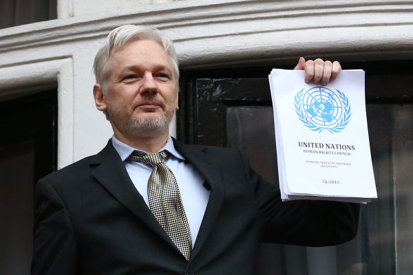 維基解密（Wikileaks）創始人朱利安·阿桑奇