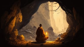 僧人結伴探索未知洞穴別有洞天卻僅剩一人離開(圖)