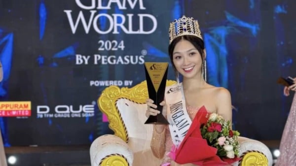 第9届台湾小姐选美冠军高曼容9日在印度Miss Glam World选美比赛获得冠军。