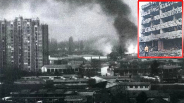 三支火箭攻领馆一角25年前中国驻南斯拉夫领馆被炸内幕(视频)