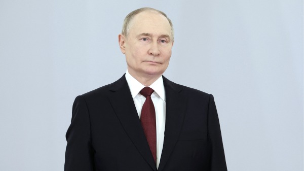 2024年6月12日，俄罗斯总统普京在克里姆林宫主持国家颁奖仪式。