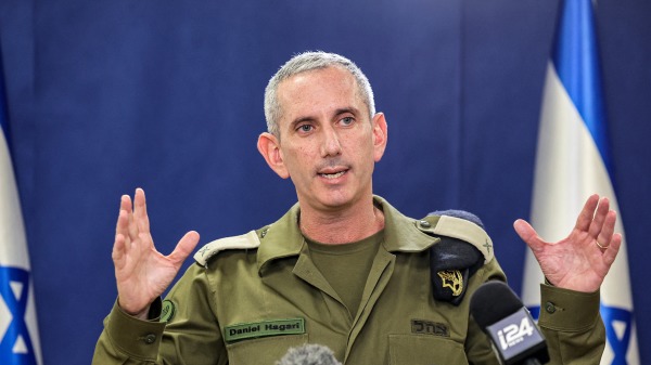 以色列国防军发言人哈加里（Daniel Hagari）少将