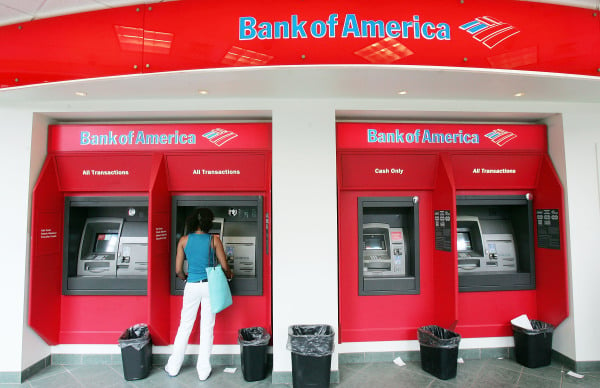 美國銀行 取款機 ATM