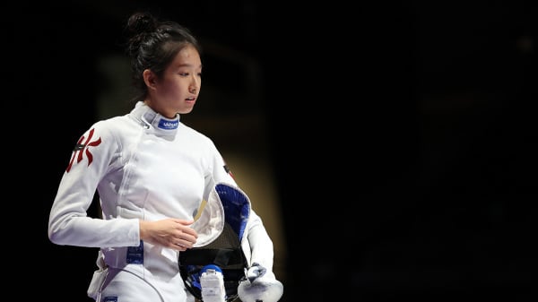 香港運動員江旻憓在巴黎奧運上奪金，進而引發公眾關注。（Getty Images）