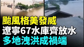 湖南平江87座水庫齊洩洪3萬人沒了(視頻)