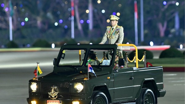 緬甸軍政府領導人敏昂萊（Min Aung Hlaing）