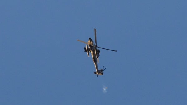 7月3日，以色列國防軍一架直升機在邊界向加沙地帶發動攻擊。
