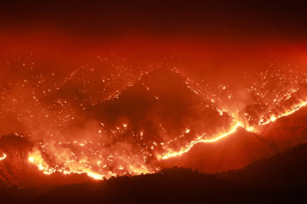 2024年6月26日，加利福尼亞州弗雷斯諾縣爆發山火